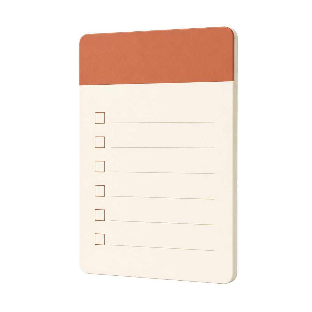 Checklist Primeiro Mês Seguro